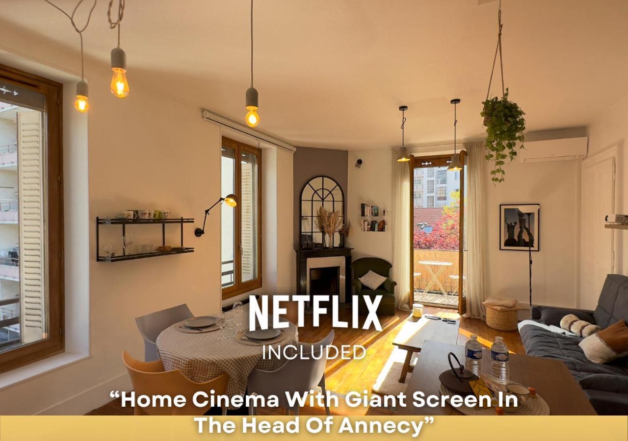 Duplex Loft - Central & Home Cinema Анси Экстерьер фото