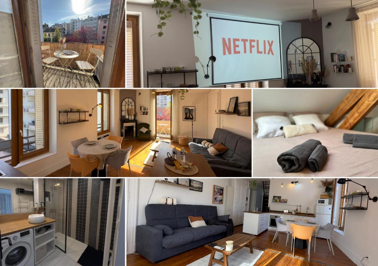 Duplex Loft - Central & Home Cinema Анси Экстерьер фото